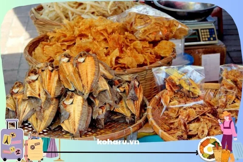 Hải sản khô Phú Yên