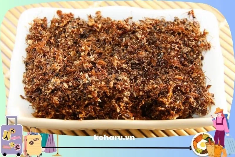 Muối kiến vàng Phú Yên