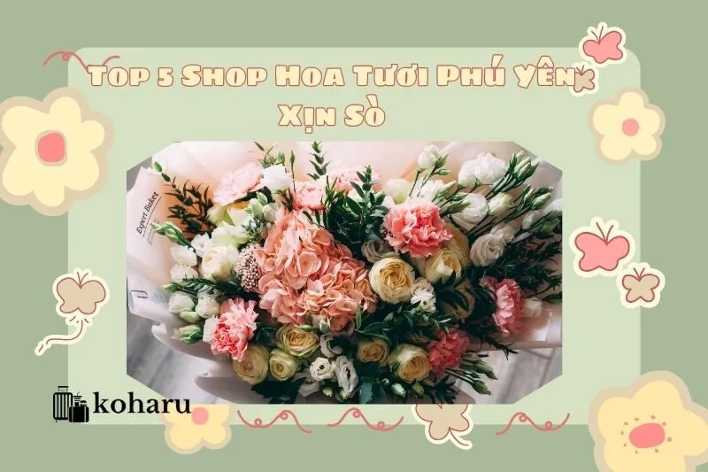 Top 5 Shop Hoa Tươi Phú Yên Xịn Sò 2025