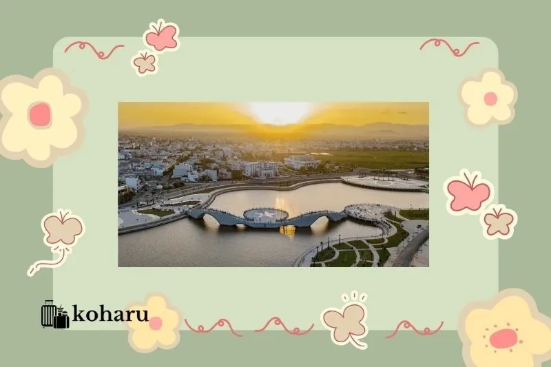 Điểm check-in đẹp tại Hồ Điều Hòa Hồ Sơn Phú Yên