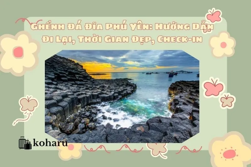 Ghềnh Đá Đĩa Phú Yên: Hướng Dẫn Đi Lại, Thời Gian Đẹp, Check-in