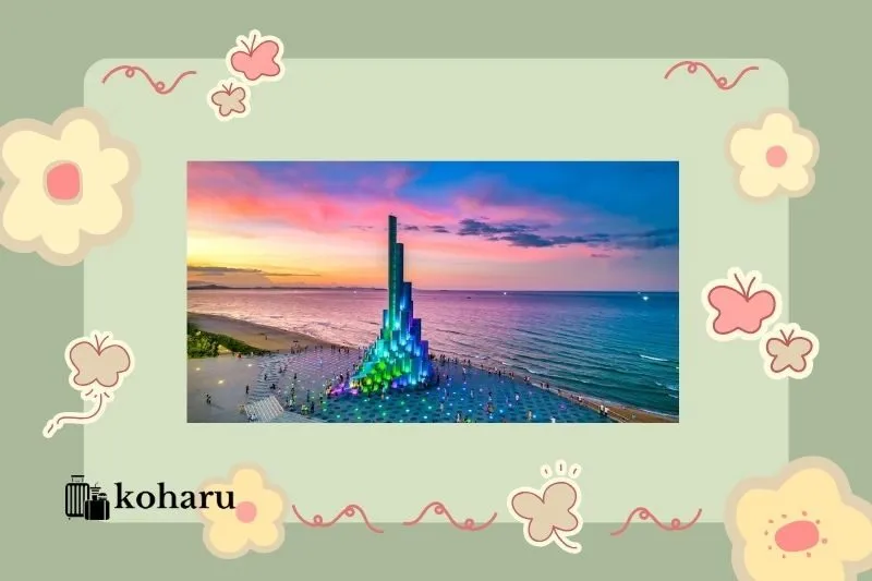 Kiến trúc độc đáo của Quảng trường Nghinh Phong Phú Yên