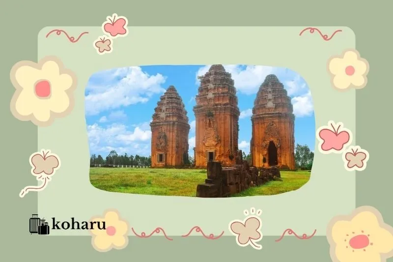 So sánh Tháp Nhạn Phú Yên với các tháp Chăm khác