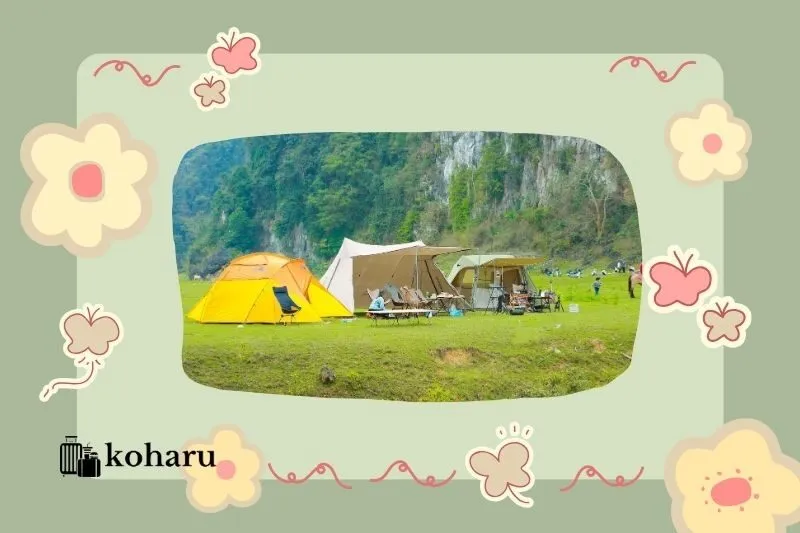 Trải nghiệm cắm trại giữa thiên nhiên hoang sơ