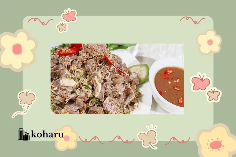 Các món ăn đặc sản từ Dê Chóp Chài