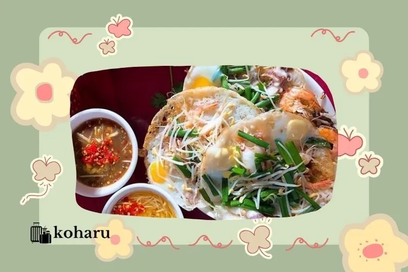 Các món ăn kèm phổ biến với bánh xèo hải sản