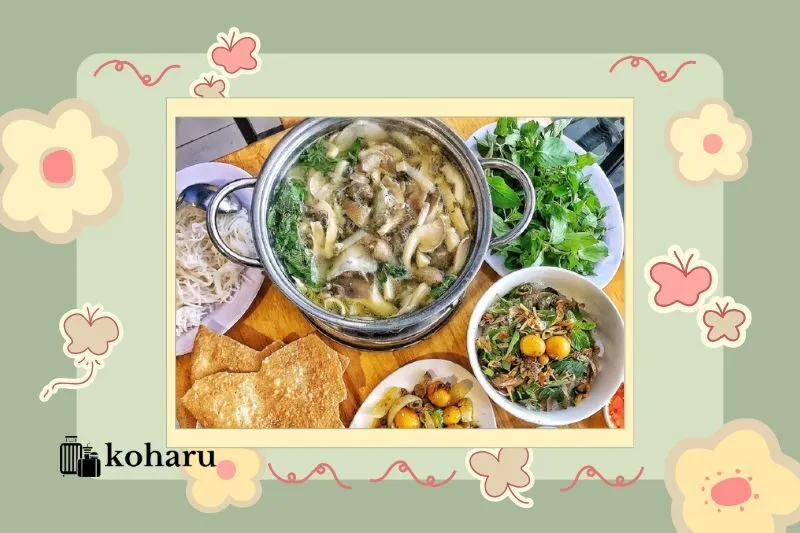 Địa chỉ thưởng thức lẩu gà lá é nổi tiếng