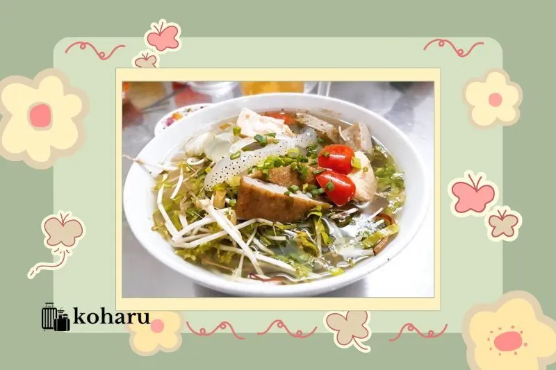 Địa điểm thưởng thức bún sứa ở Phú Yên