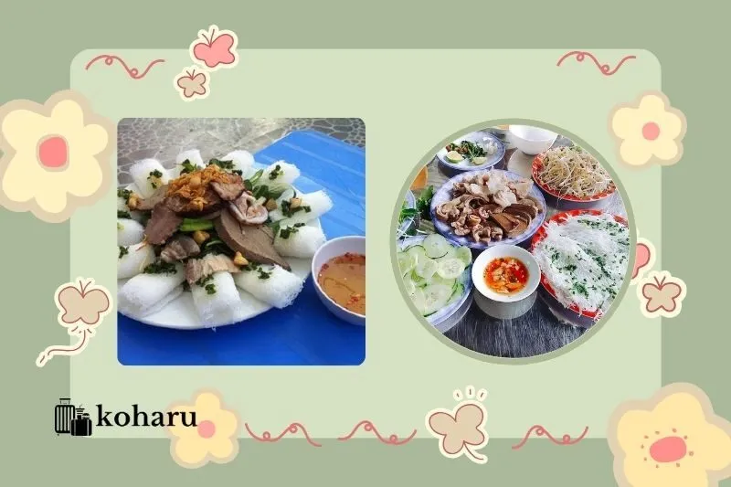 Giới thiệu về bánh hỏi lòng heo Phú Yên