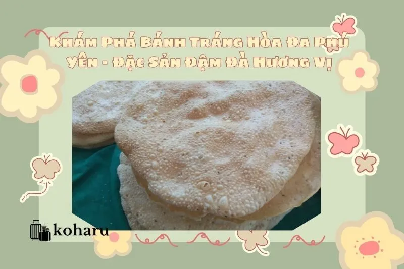 Khám Phá Bánh Tráng Hòa Đa Phú Yên - Đặc Sản Đậm Đà Hương Vị