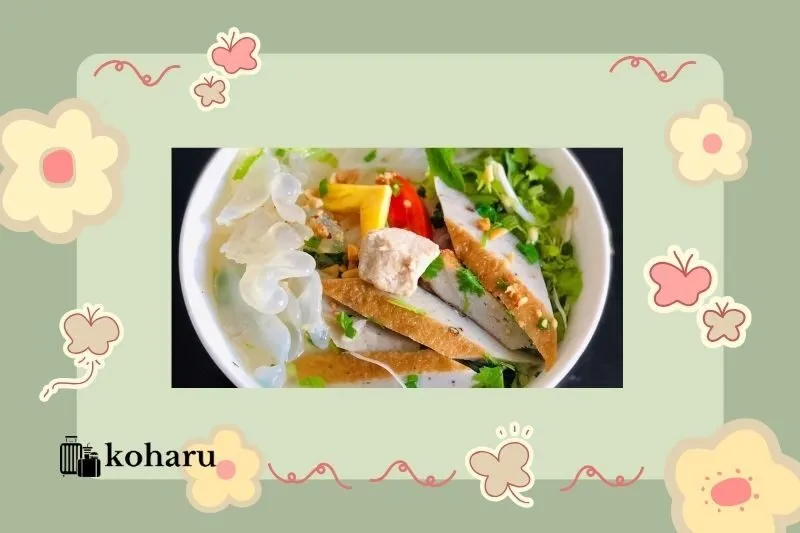 Nguyên liệu làm bún sứa