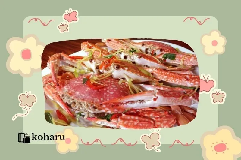 Những địa điểm nổi tiếng để thưởng thức ghẹ Sông Cầu