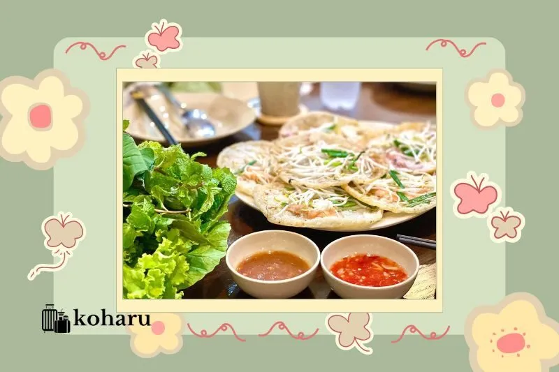 Những lưu ý khi thưởng thức bánh xèo hải sản