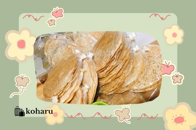 Những món ăn khác từ bánh tráng Hòa Đa